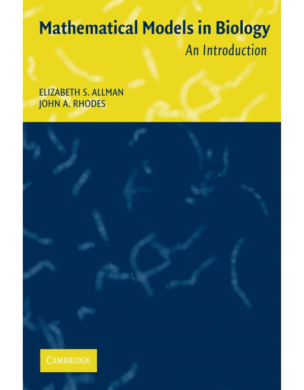Mathematical Models in biology - An Introduction b...