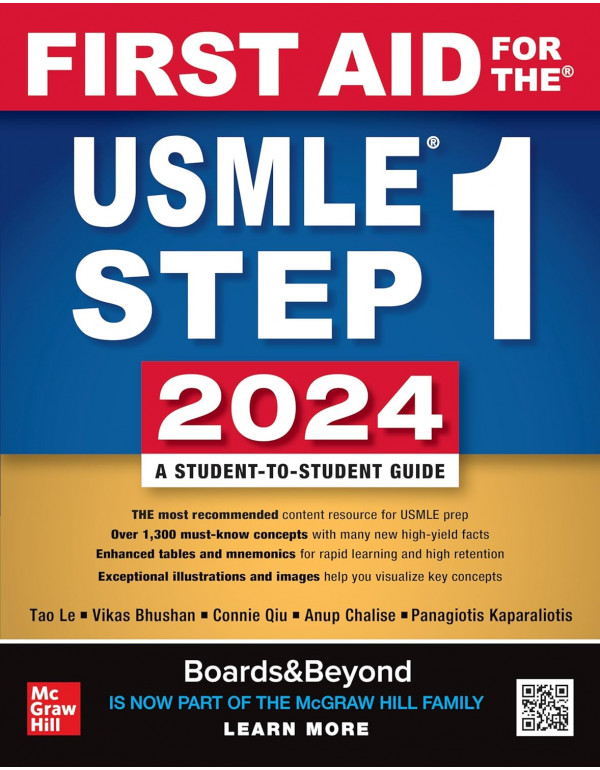 First Aid for the USMLE Step 1 2024, 34rd edition ...