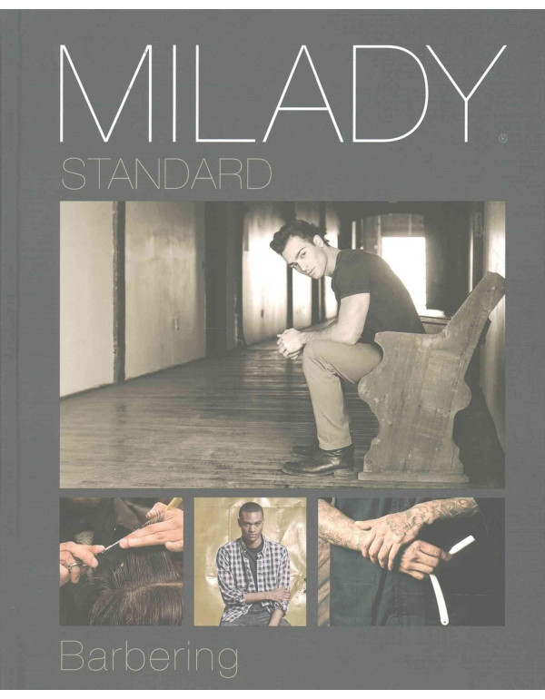 Milady Standard Barbering, 6th Edition textbook fo...