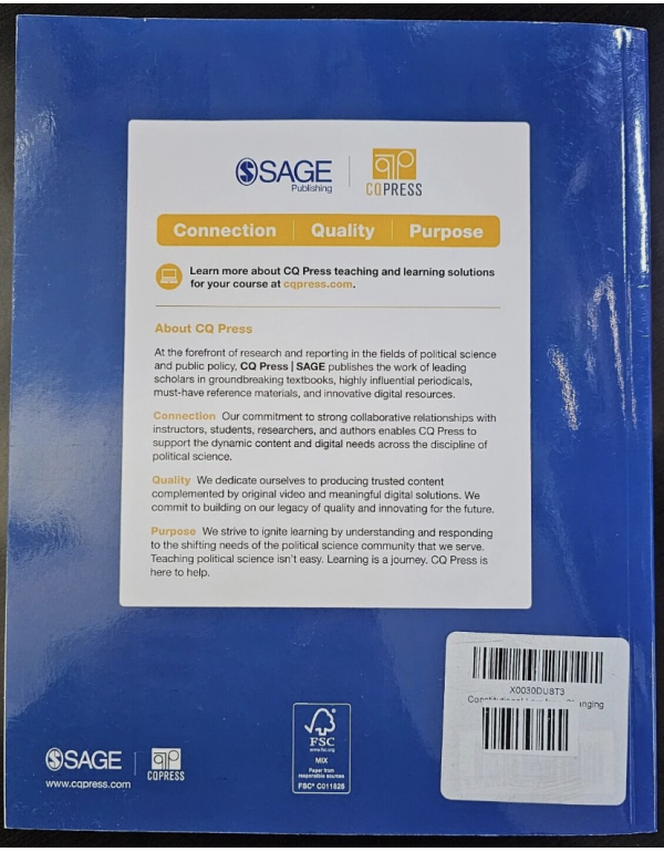 Constitutional Law for a Changing America: Rights, Liberties, and Justice, 11th Edition by Lee Epstein, Kevin T. McGuire & Thomas G. Walker (ISBN 9781544391250) - Paperback