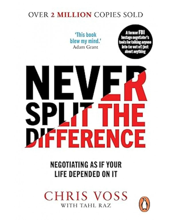 Never Split the Difference by Chris Voss | Bulk Pa...