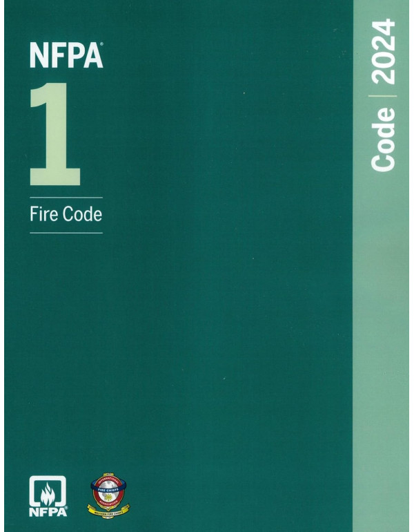 NFPA 1: Fire Code, 2024 Edition (ISBN 978145593038...
