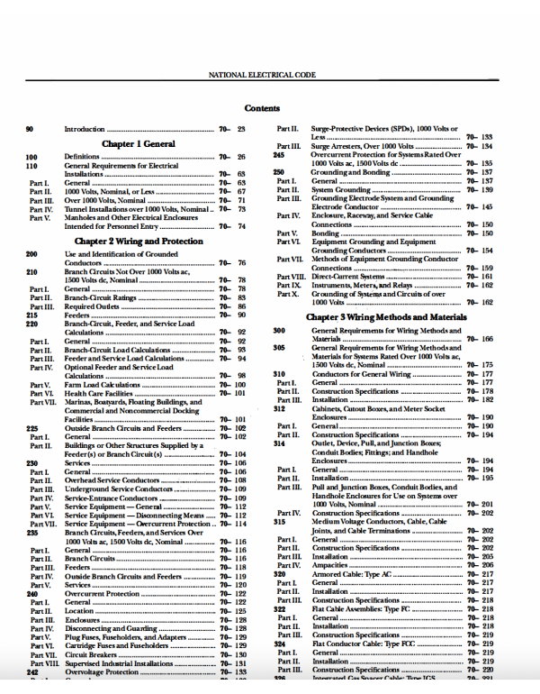 NFPA 70 – National Electrical Code (NEC), 2023 Edition (Spiral-bound) by National Fire Protection Association (NFPA) (ISBN 9781455929375)